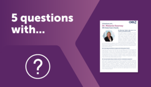 5 Questions with… Melanie Kearney
