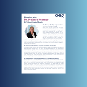 5 Questions with… Melanie Kearney